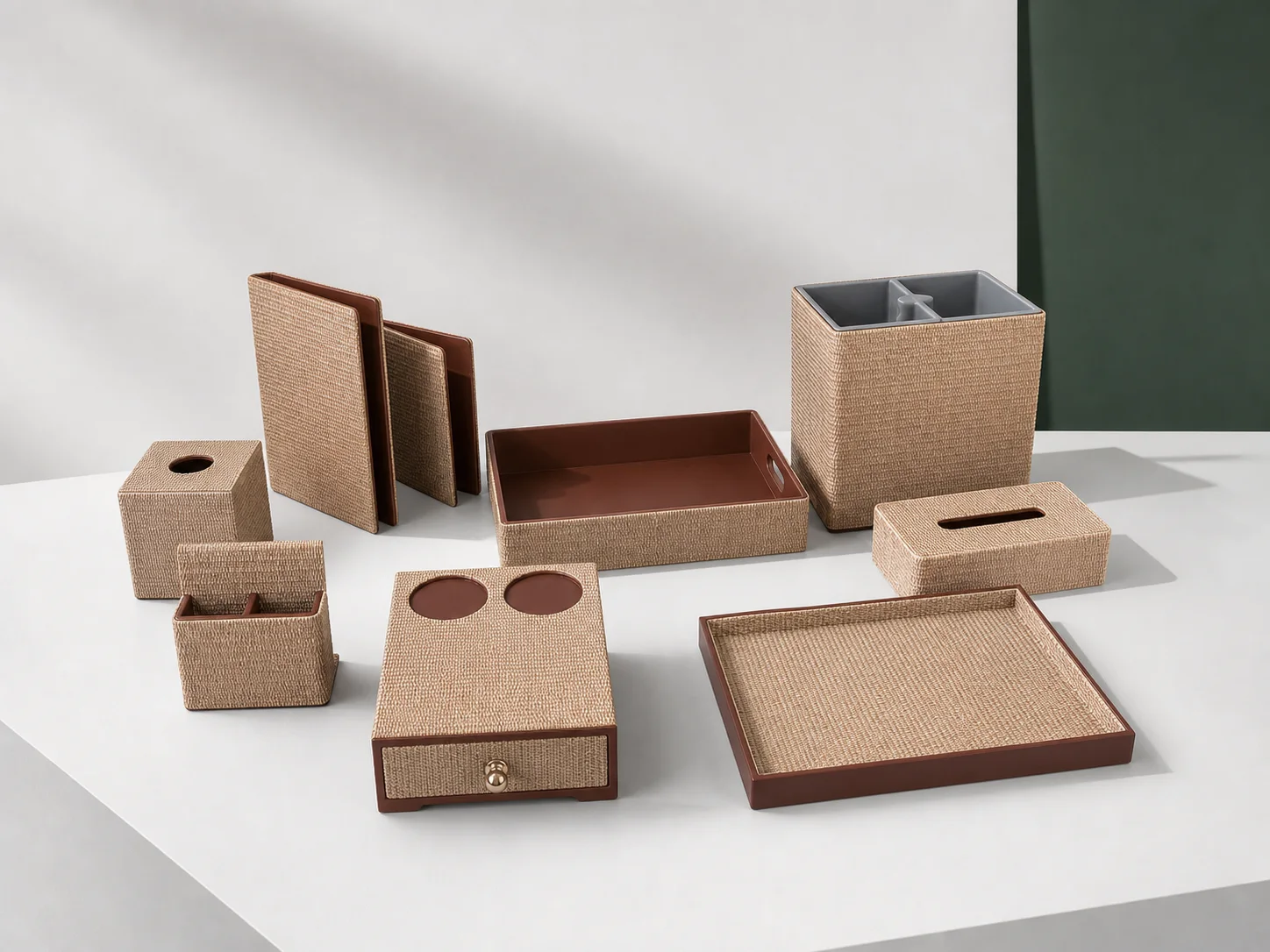 JY Craft Woven Leather Set — Concept Styling Concept styling for Decor & Supporting Accessories
