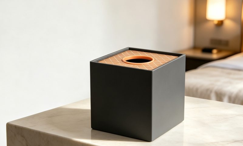 Polyresin Luxury Pattern Tissue Box Holder-ZJH-09