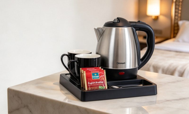 STP-02 ABS Electric Kettle Tray with Tea Sachet Slots-STP-02